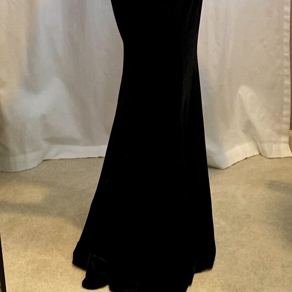 Vintage Niki Livas halter dress, size 4, beaded backless formal prom cocktail - Picture 3 of 9